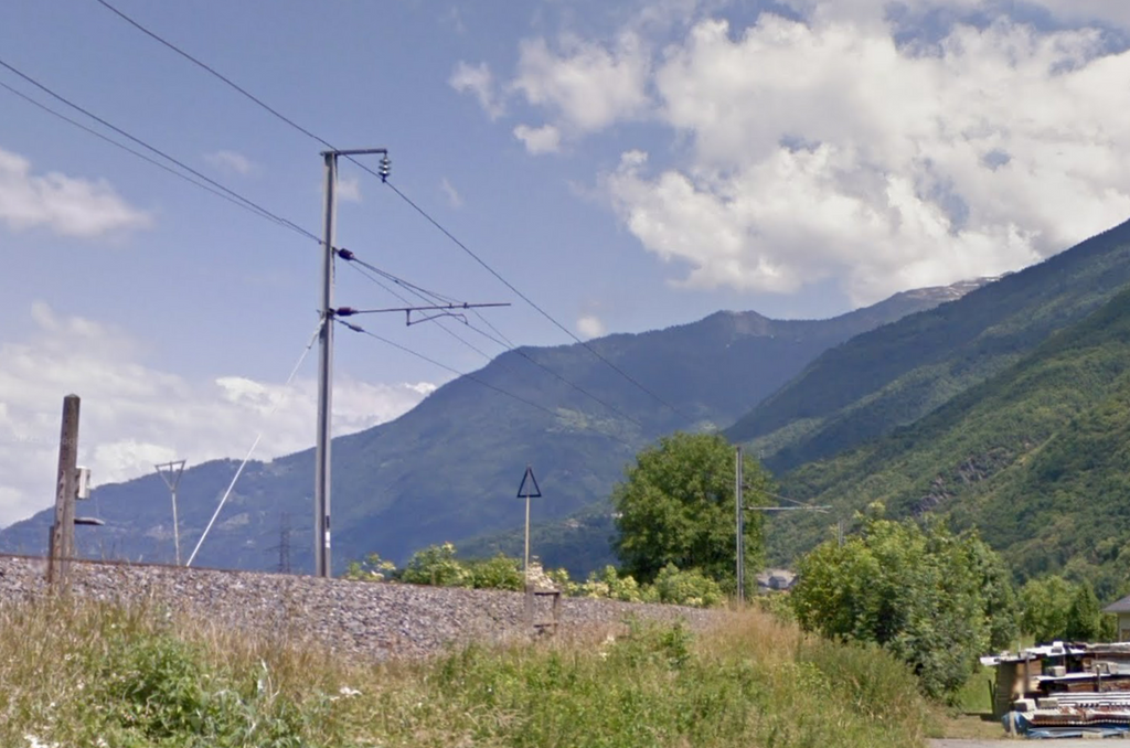 Poteau caténaire 25k Simplifié avec Feeder