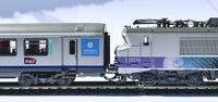 Attelage court entre VTU et locomotive - (Lot de 4)