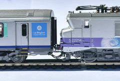 Korte koppeling tussen VTU-rijtuig en locomotief - (set van 4)