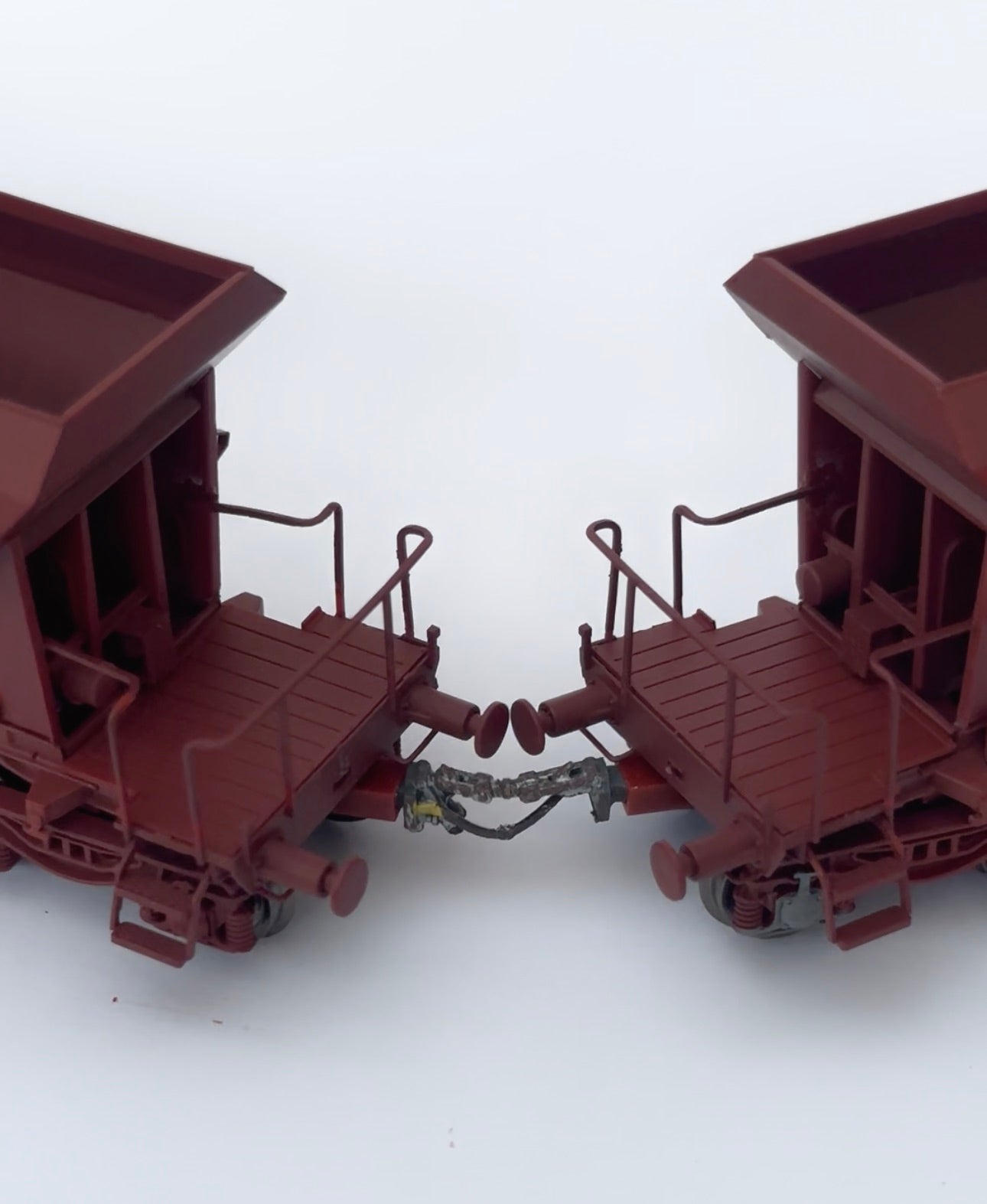 Attelage court type Marchandise + CP (lot de 4)