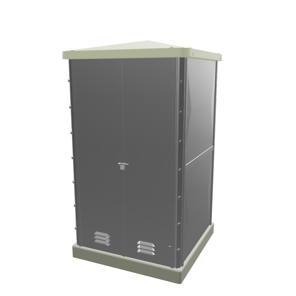 Guerite SNCF Fibrociment