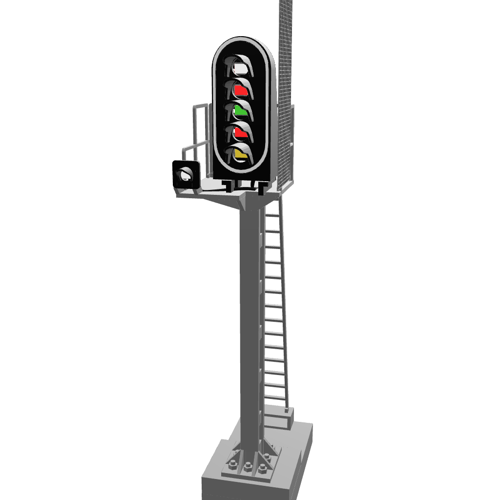 Signal type C - 5 Feux